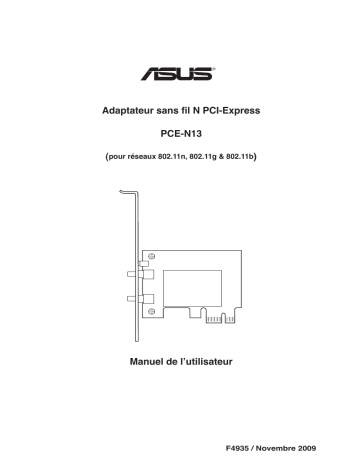 Asus PCE-N13 4G LTE / 3G Router Manuel utilisateur | Fixfr