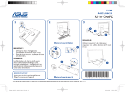 Asus A4321 All-in-One PC Guide d'installation