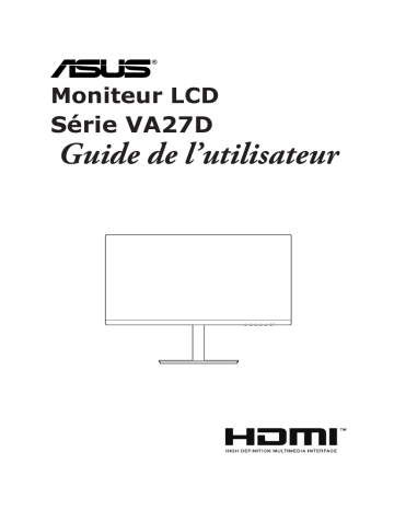 VA27DQSB-W | Asus VA27DQSBY Monitor Mode d'emploi | Fixfr