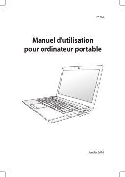 Asus N82Jv Laptop Manuel utilisateur