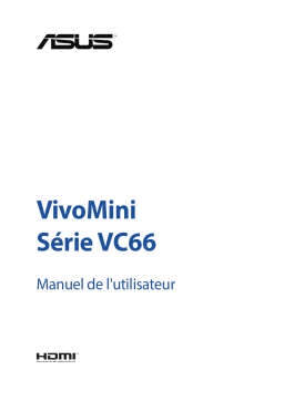 Asus VivoMini VC66R Mini PC Manuel utilisateur