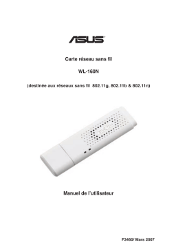 Asus WL-160N 4G LTE / 3G Router Manuel utilisateur