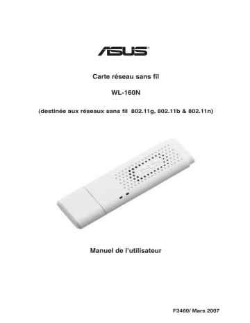 Asus WL-160N 4G LTE / 3G Router Manuel utilisateur | Fixfr