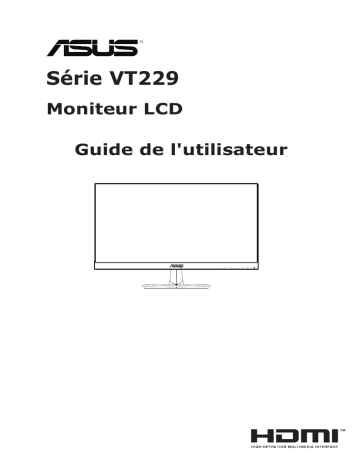 Asus VT229H Monitor Mode d'emploi | Fixfr