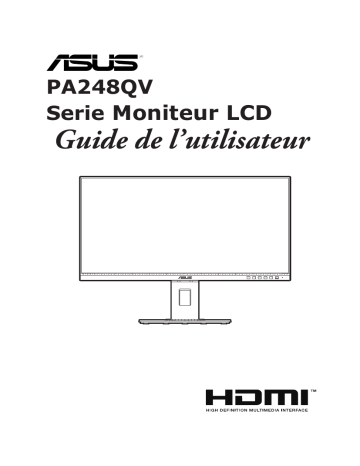 Asus ProArt Display PA248QV Monitor Mode d'emploi | Fixfr