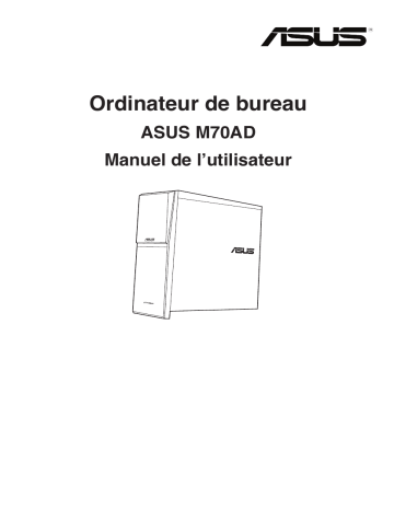 Asus M70AD Tower PC Manuel utilisateur | Fixfr