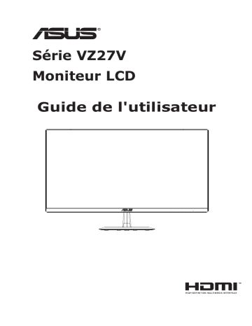 Asus VZ27VQ Monitor Mode d'emploi | Fixfr