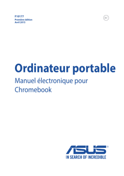 Asus Chromebook Flip C100 Laptop Manuel utilisateur