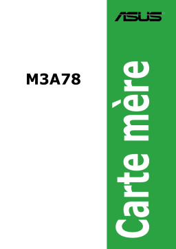 Asus M3A78 Motherboard Manuel utilisateur