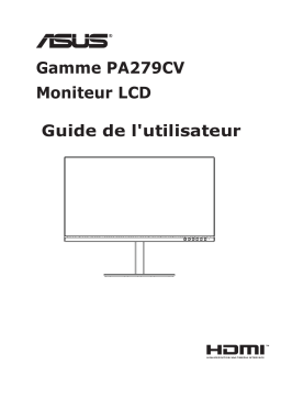 Asus ProArt Display PA279CV Monitor Mode d'emploi