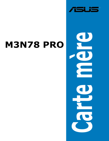 Asus M3N78 PRO Motherboard Manuel utilisateur | Fixfr