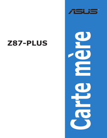 Asus Z87-PLUS Motherboard Manuel utilisateur | Fixfr