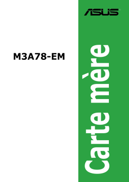 Asus M3A78-EM Motherboard Manuel utilisateur