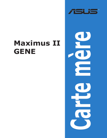 Asus MAXIMUS II GENE Aura Sync accessory Manuel utilisateur | Fixfr