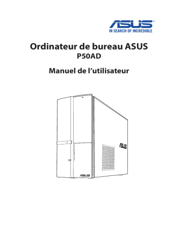 Asus P50AD Tower PC Manuel utilisateur | Fixfr