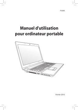 Asus U53Jc Laptop Manuel utilisateur