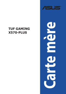 Asus TUF GAMING X570-PLUS Motherboard Manuel utilisateur