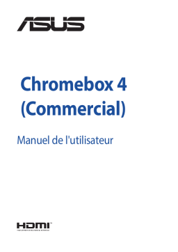 Asus Fanless Chromebox Mini PC Manuel utilisateur