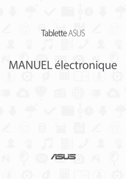 Asus ZenPad C (Z171KG) Tablet Manuel utilisateur