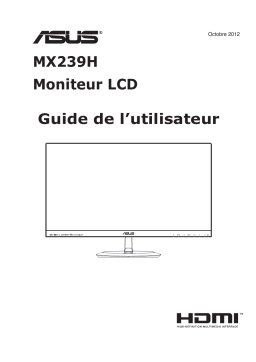 Asus Designo MX239HR Monitor Mode d'emploi