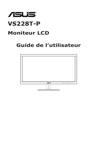 Asus VS228T-P Monitor Mode d'emploi | Fixfr