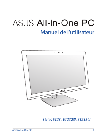 ET2323IUT | ET2323INK | ET2324IUT | ET2323IUK | Asus ET2323INT All-in-One PC Manuel utilisateur | Fixfr