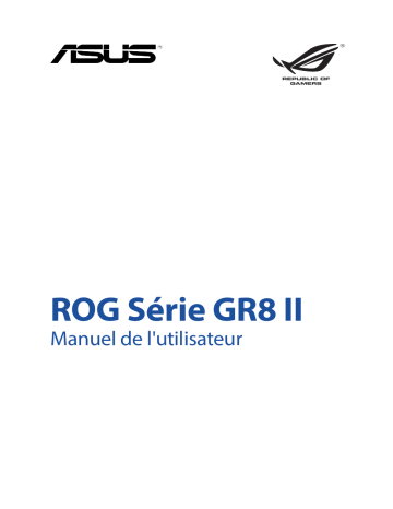 Asus ROG GR8 II Aura Sync accessory Manuel utilisateur | Fixfr