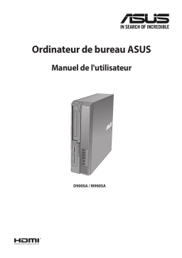 Asus ExpertCenter D9 SFF D900SA Desktop Manuel utilisateur