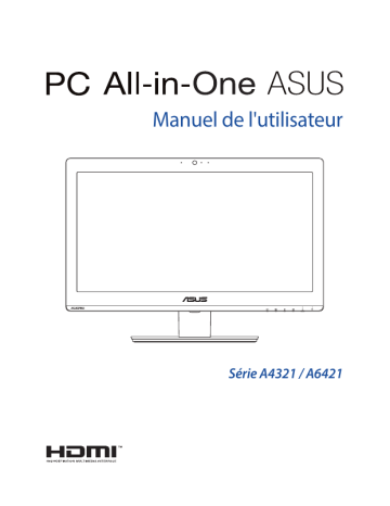 A6421 | Asus A4321 All-in-One PC Manuel utilisateur | Fixfr