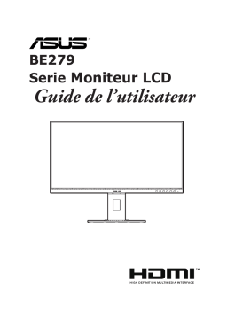 Asus BE279CLB Monitor Mode d'emploi