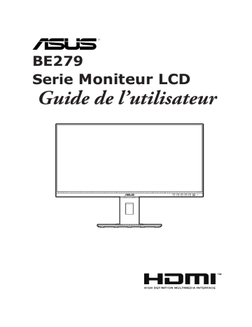 Asus BE279CLB Monitor Mode d'emploi | Fixfr