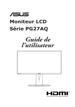 Asus ROG SWIFT PG27AQ Aura Sync accessory Mode d'emploi