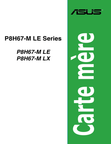 P8H67-M LE | Asus P8H67-M LX Motherboard Manuel utilisateur | Fixfr