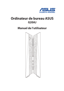 Asus ROG G20AJ Tower PC Manuel utilisateur