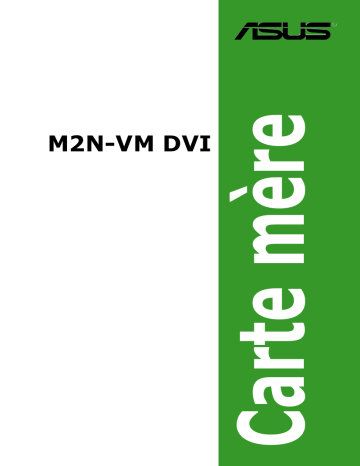 Asus M2N-VM DVI Motherboard Manuel utilisateur | Fixfr