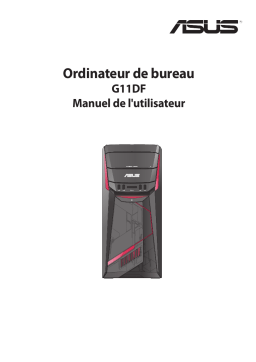 Asus G11DF Tower PC Manuel utilisateur