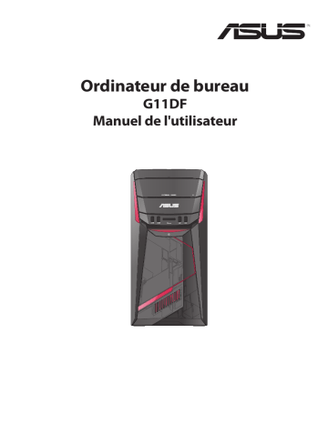 Asus G11DF Tower PC Manuel utilisateur | Fixfr