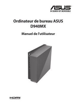 Asus ProArt Station D940MX Mini PC Manuel utilisateur