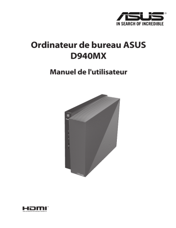 Asus ProArt Station D940MX Mini PC Manuel utilisateur | Fixfr