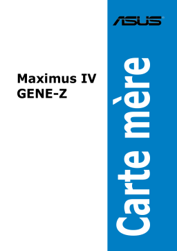 Asus MAXIMUS IV GENE-Z Aura Sync accessory Manuel utilisateur