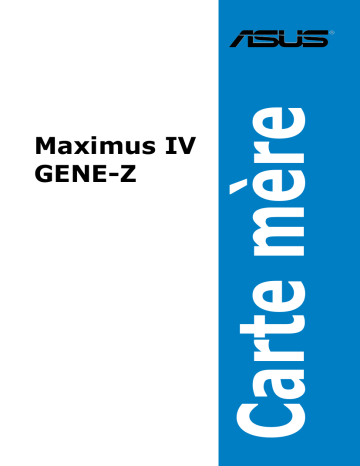 Asus MAXIMUS IV GENE-Z Aura Sync accessory Manuel utilisateur | Fixfr