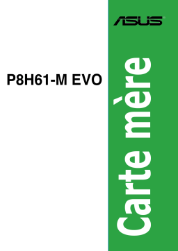Asus P8H61-M EVO Motherboard Manuel utilisateur