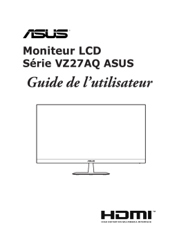 Asus VZ27AQ All-in-One PC Manuel utilisateur