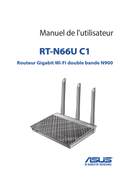 Asus RT-N66U C1 4G LTE / 3G Router Manuel utilisateur