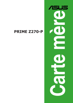 Asus PRIME Z270-P Motherboard Manuel utilisateur
