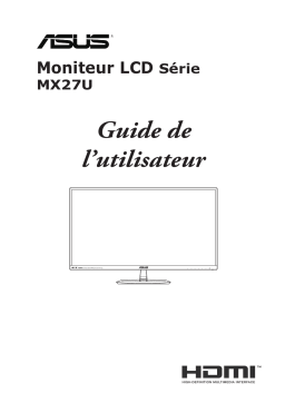 Asus Designo MX27UQ Monitor Mode d'emploi