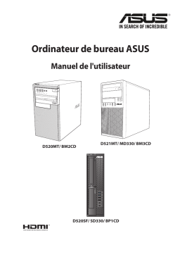 Asus PRO D520MT Desktop Manuel utilisateur
