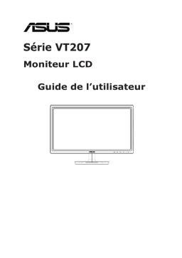 Asus VT207N Monitor Mode d'emploi