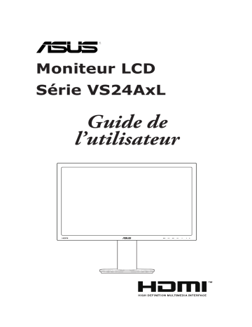 Asus VS24AHL Monitor Manuel utilisateur | Fixfr