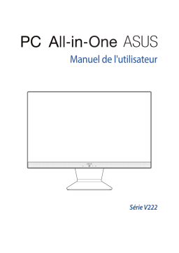 Asus Vivo AiO V222UA All-in-One PC Manuel utilisateur